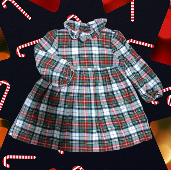 BABY GAP size 12-18 Months Toddler Dress Holiday Dress Baby Girl - Picture 9 of 10